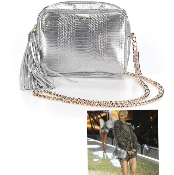 Victoria's Secret Handbags - NWT Victoria Secret Silver scale handbag